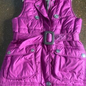 Burberry Kids Vest in Vibrant Purple